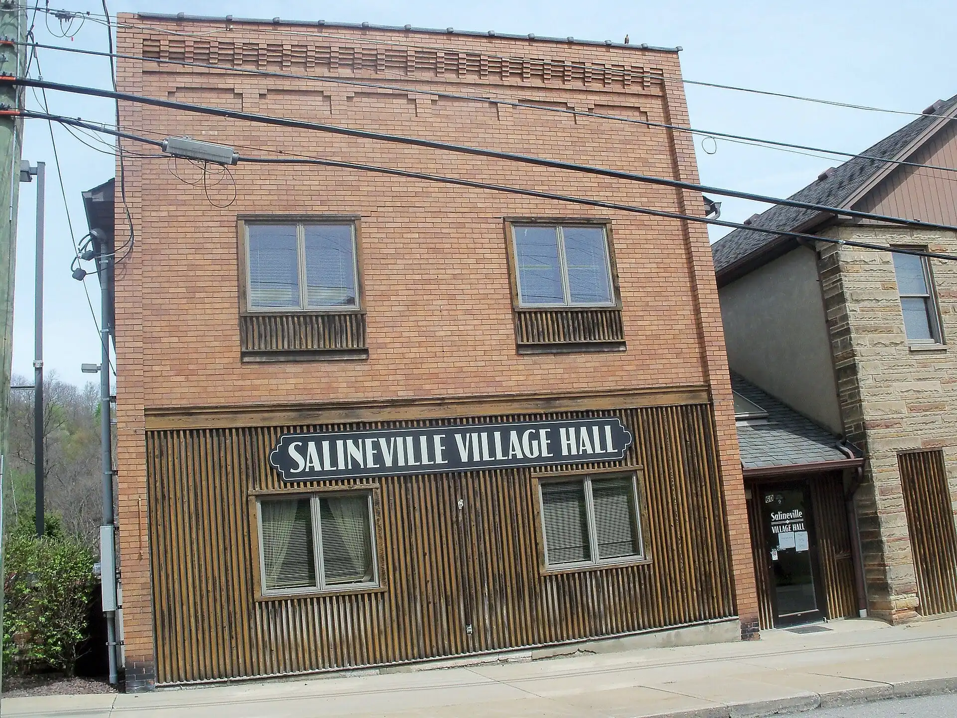 Salineville, Ohio village hall